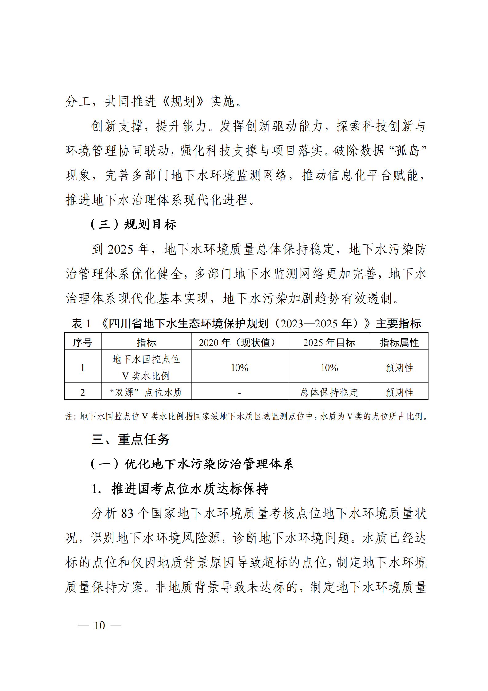 《四川省地下水生態(tài)環(huán)境保護(hù)規(guī)劃（2023—2025年）》_09